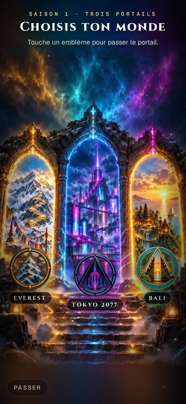 Capture d'écran de Ryze Worlds sur téléphone